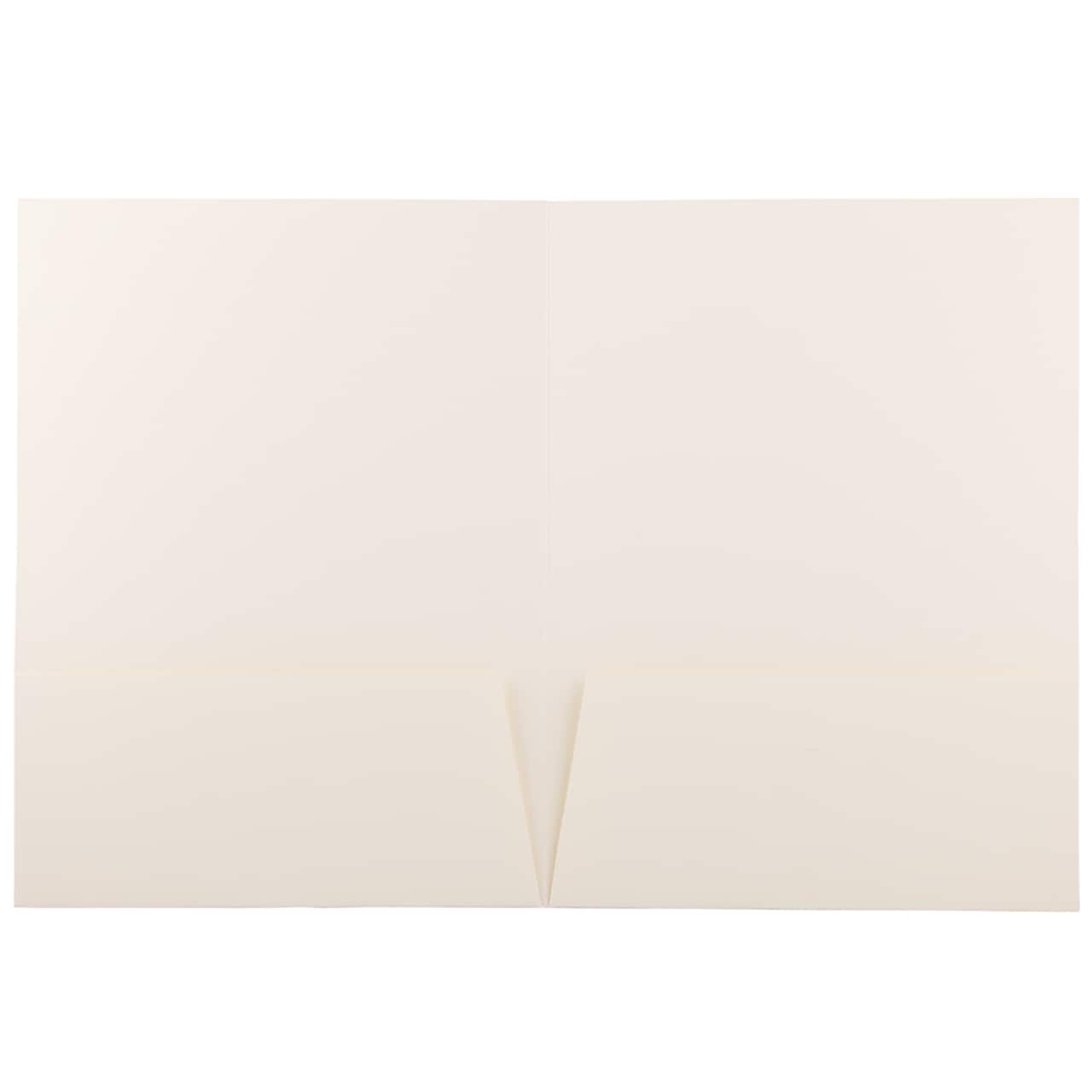 JAM Paper Premium Matte 2-Pocket Folders, 100ct.